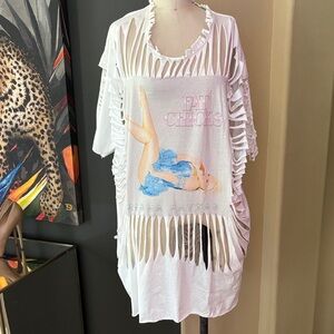 Trisha’s Fat Chicks (music video) Distressed Tee